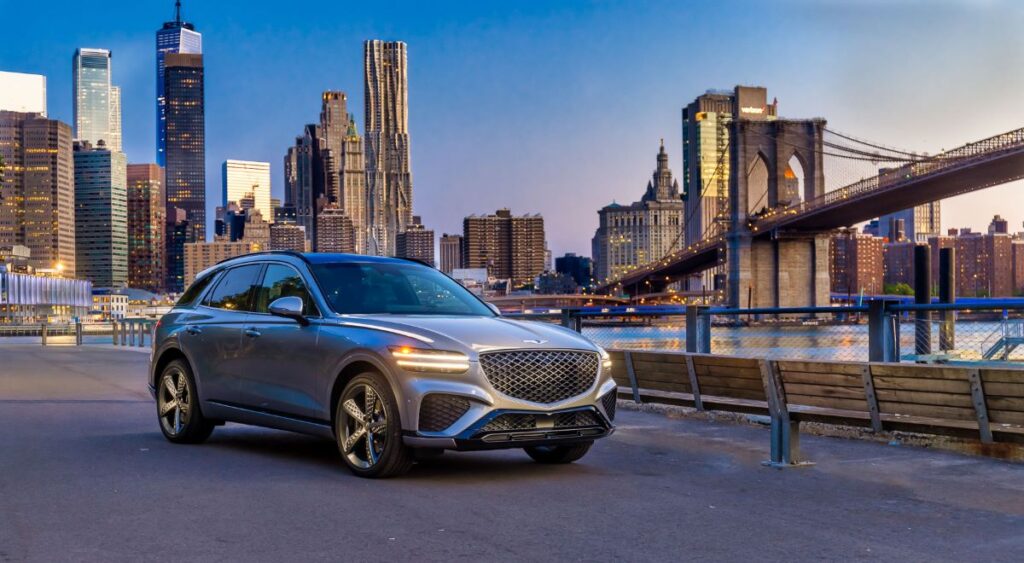Genesis GV70 del 2024, un SUV que rivaliza con las marcas de lujo ya establecidas