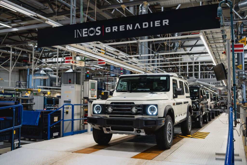 Comienzan a salir de la línea de producción los primeros Grenadier 4X4 para Norteamérica